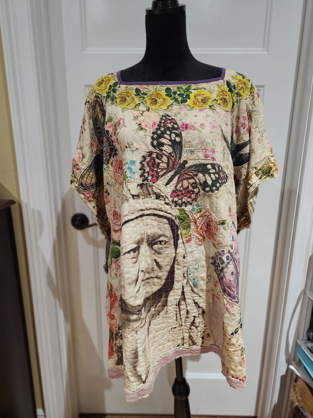 Magnolia Pearl 'Great Spirits Bretta' Poncho, NWT